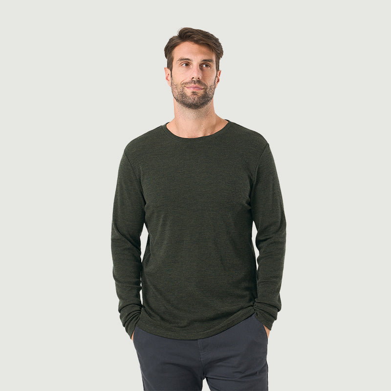 Men's Merino 250g Long Sleeve Crew Thermal Top