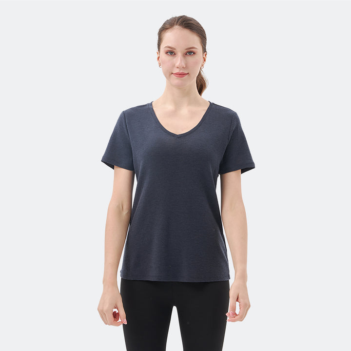 Women's Merino 200g V-Neck T-Shirt