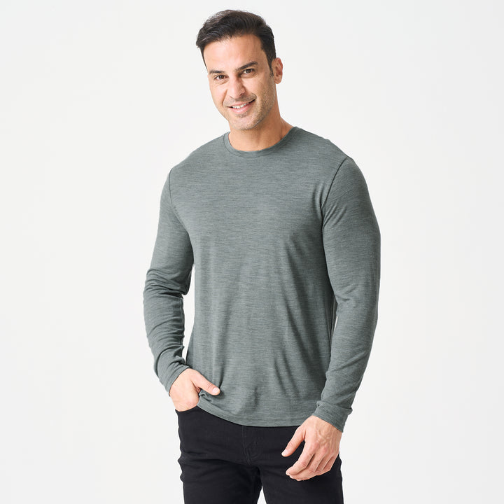 Men's Merino 170g Classic All-Season Base Layer Crew