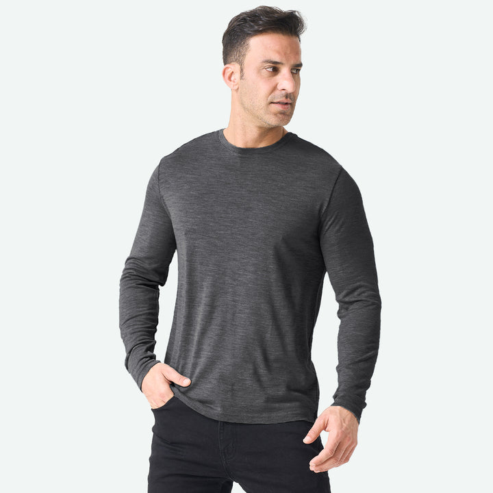 Men's Merino 170g Classic All-Season Base Layer Crew
