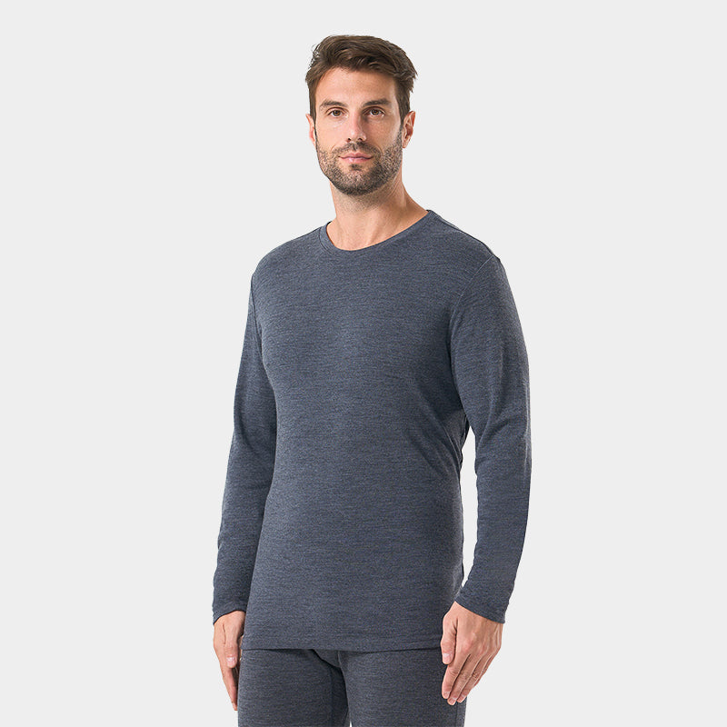 Men's Merino 250g Long Sleeve Crew Thermal Top
