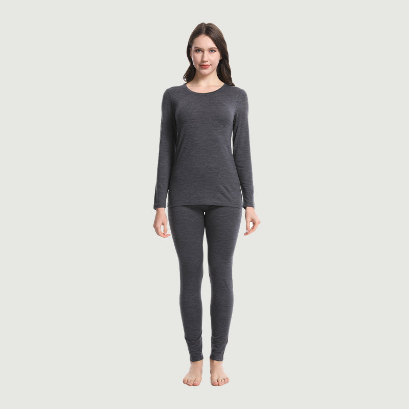 Women's Merino 200g Seamless Base Layer Set (Seamless Leggings)