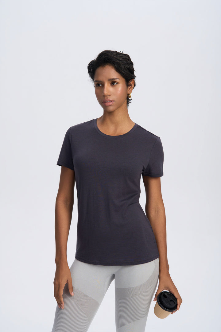 Damen Merino 170g Crew T-Shirt
