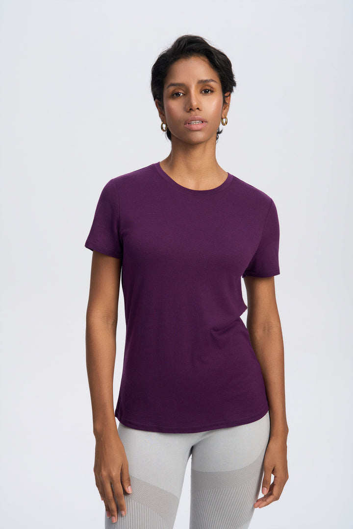 Damen Merino 170g Crew T-Shirt