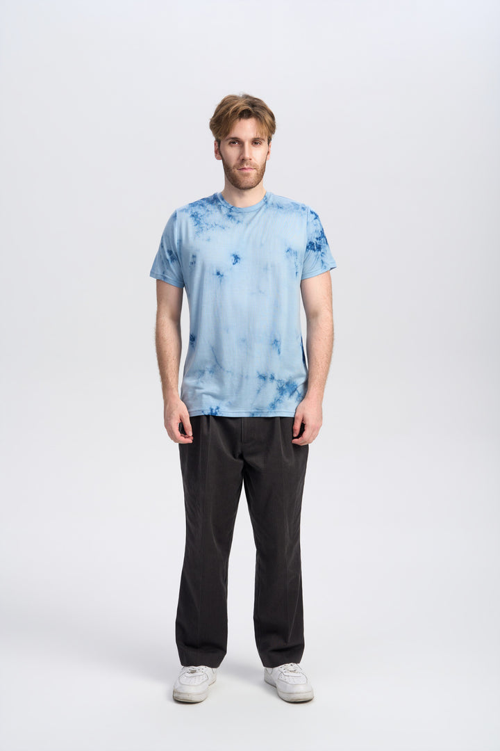 Camiseta Hombre 100% Lana Merino Negra - MT01 