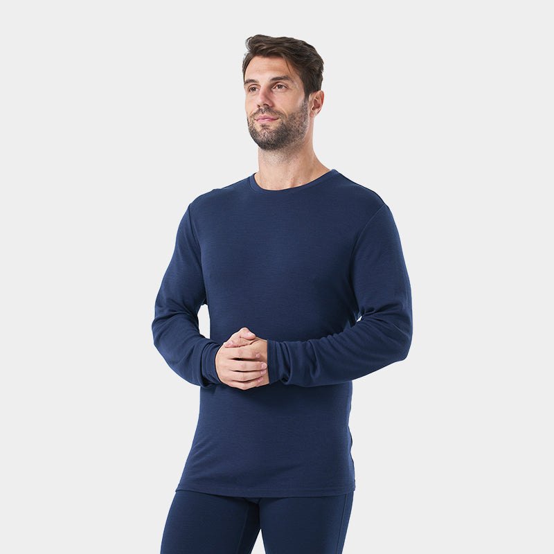 Men's Merino 250g Long Sleeve Crew Thermal Top