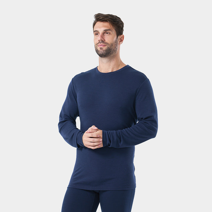 Men's Merino 250g Long Sleeve Crew Thermal Top