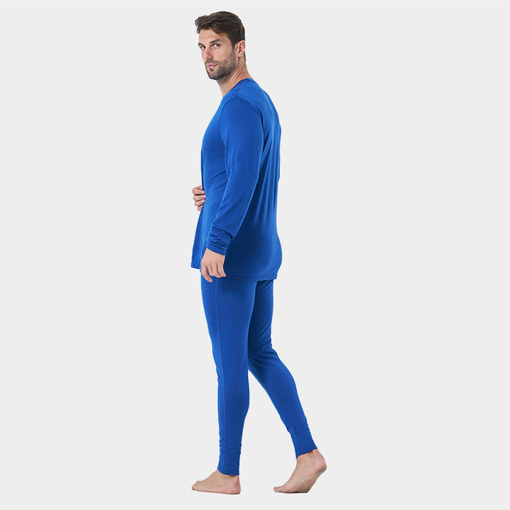 Ropa interior térmica 100% lana merina para hombre Verde militar - MT22 