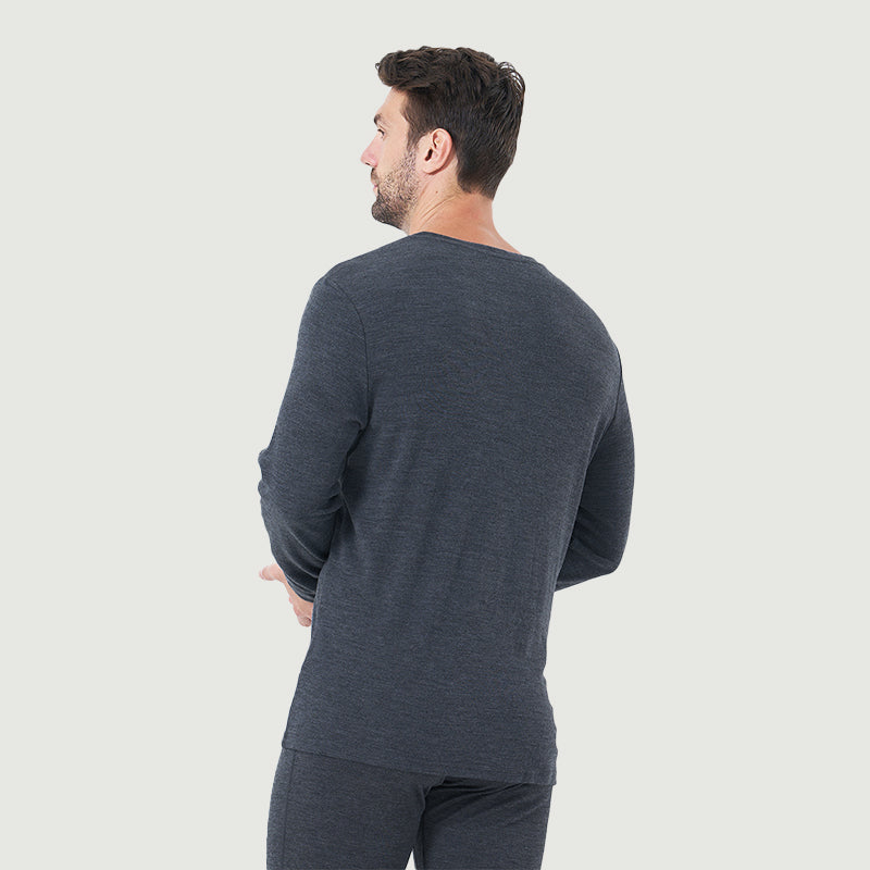 Men's Merino 250g Long Sleeve Crew Thermal Top
