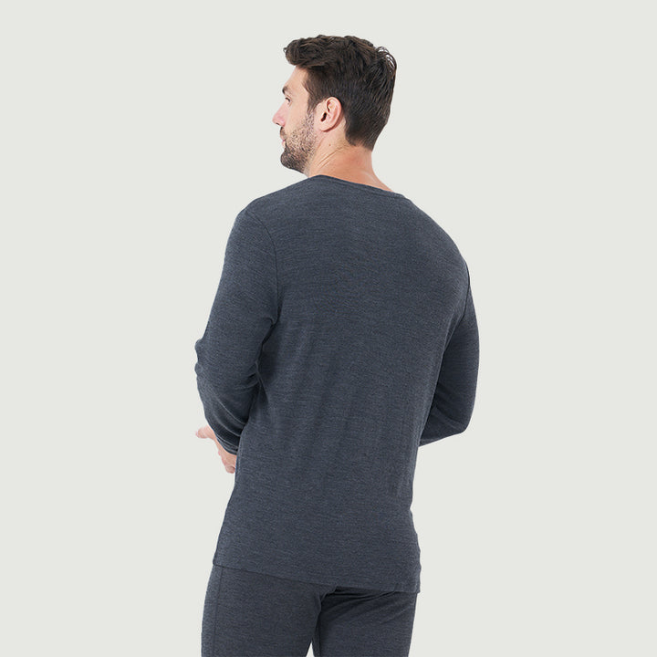 Men's Merino 250g Long Sleeve Crew Thermal Top