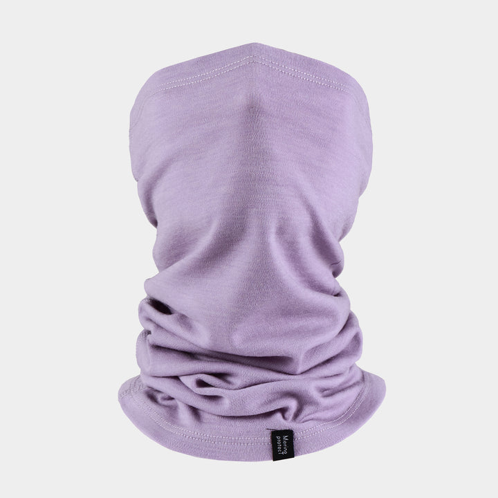 Unisex-Halsgamaschen aus 100 % Merinowolle, Dunkelgrün – MT06