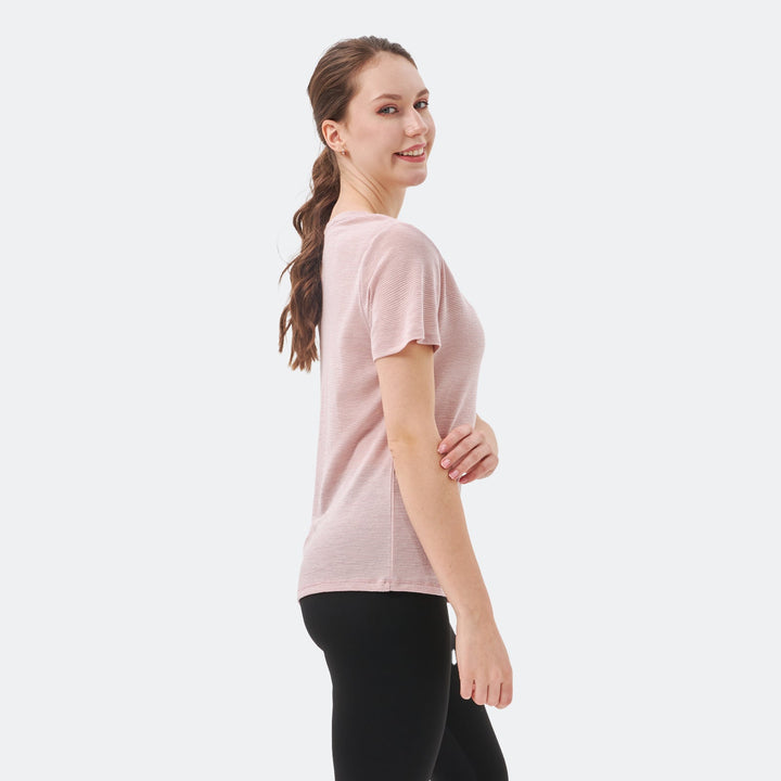 Women's Merino 200g V-Neck Short Sleeve T-Shirt