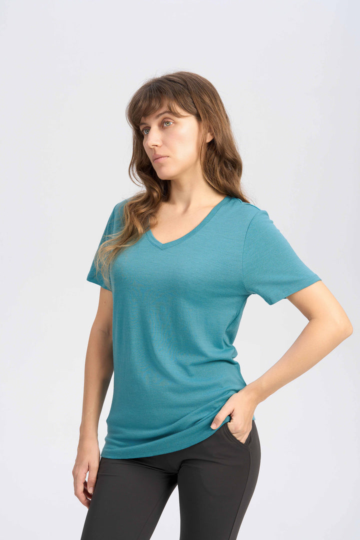 Women’s Merino 170g V-Neck T-Shirt