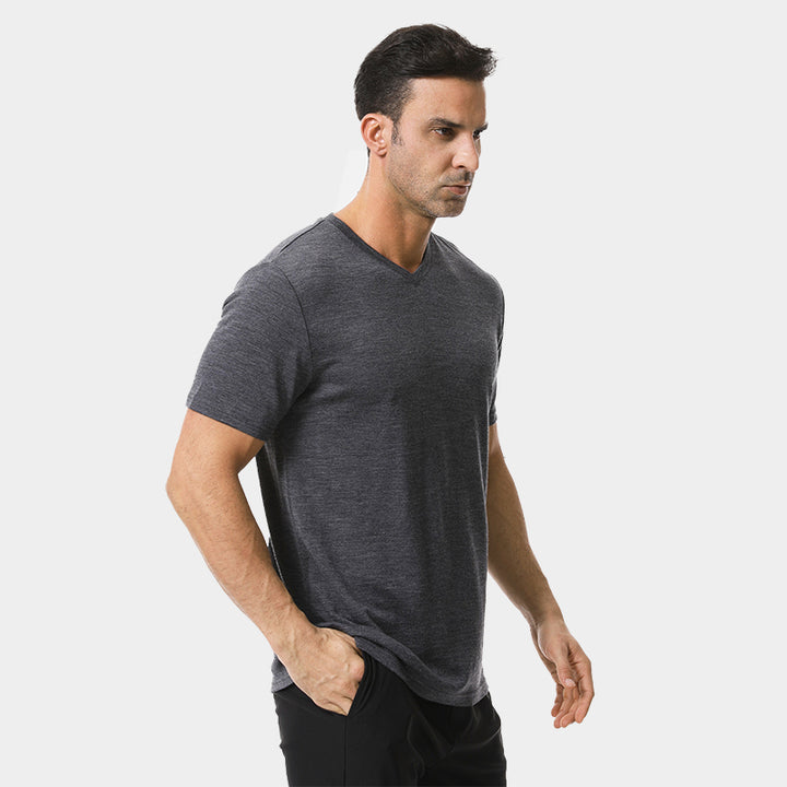 Men's  Merino 170g V-Neck T-Shirt
