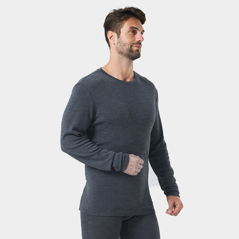 Men's Merino 250g Long Sleeve Crew Thermal Top