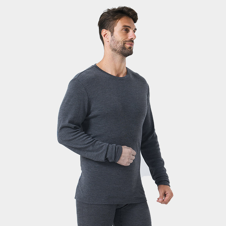 Men's Merino 250g Long Sleeve Crew Thermal Top