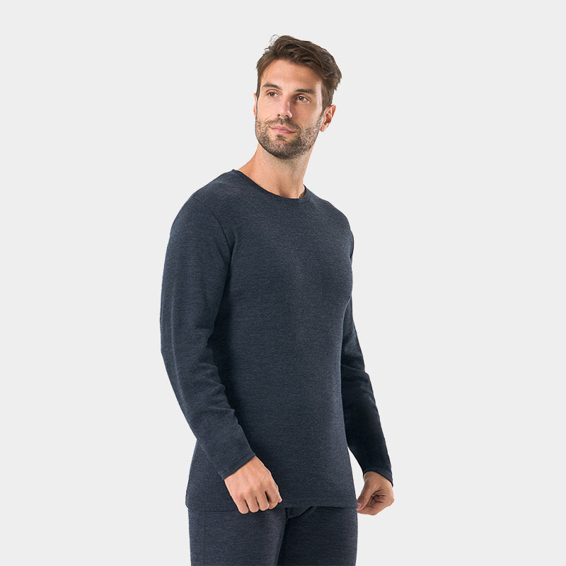 Men's Merino 250g Long Sleeve Crew Thermal Top