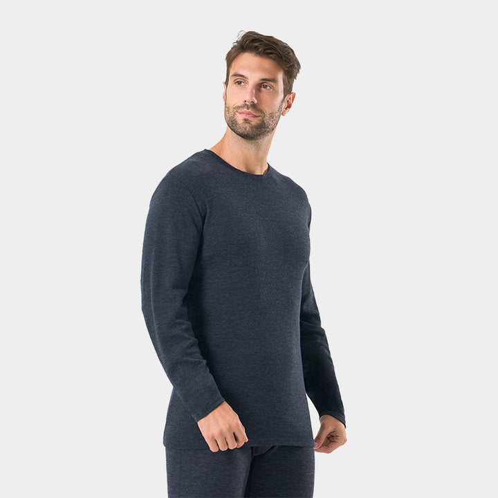 Men's Merino 250g Long Sleeve Crew Thermal Top