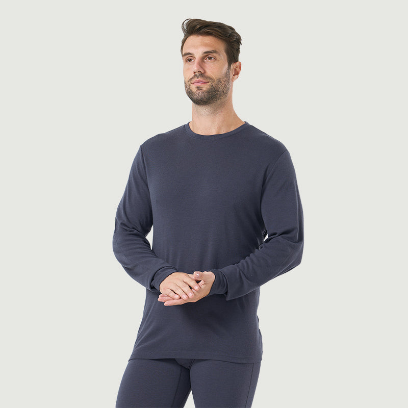 Men's Merino 250g Long Sleeve Crew Thermal Top
