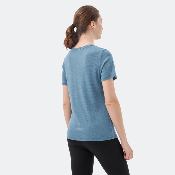 Women's Merino 200g V-Neck Short Sleeve T-Shirt
