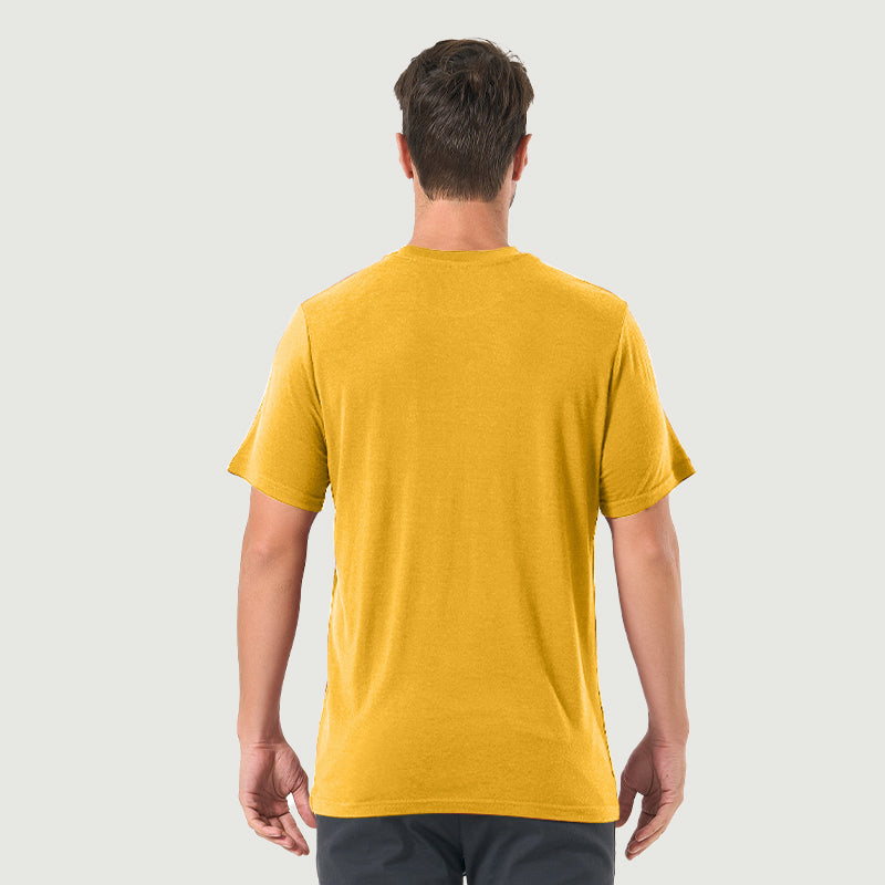 Camiseta Hombre 100% Lana Merino Verde Oscuro - MT01 