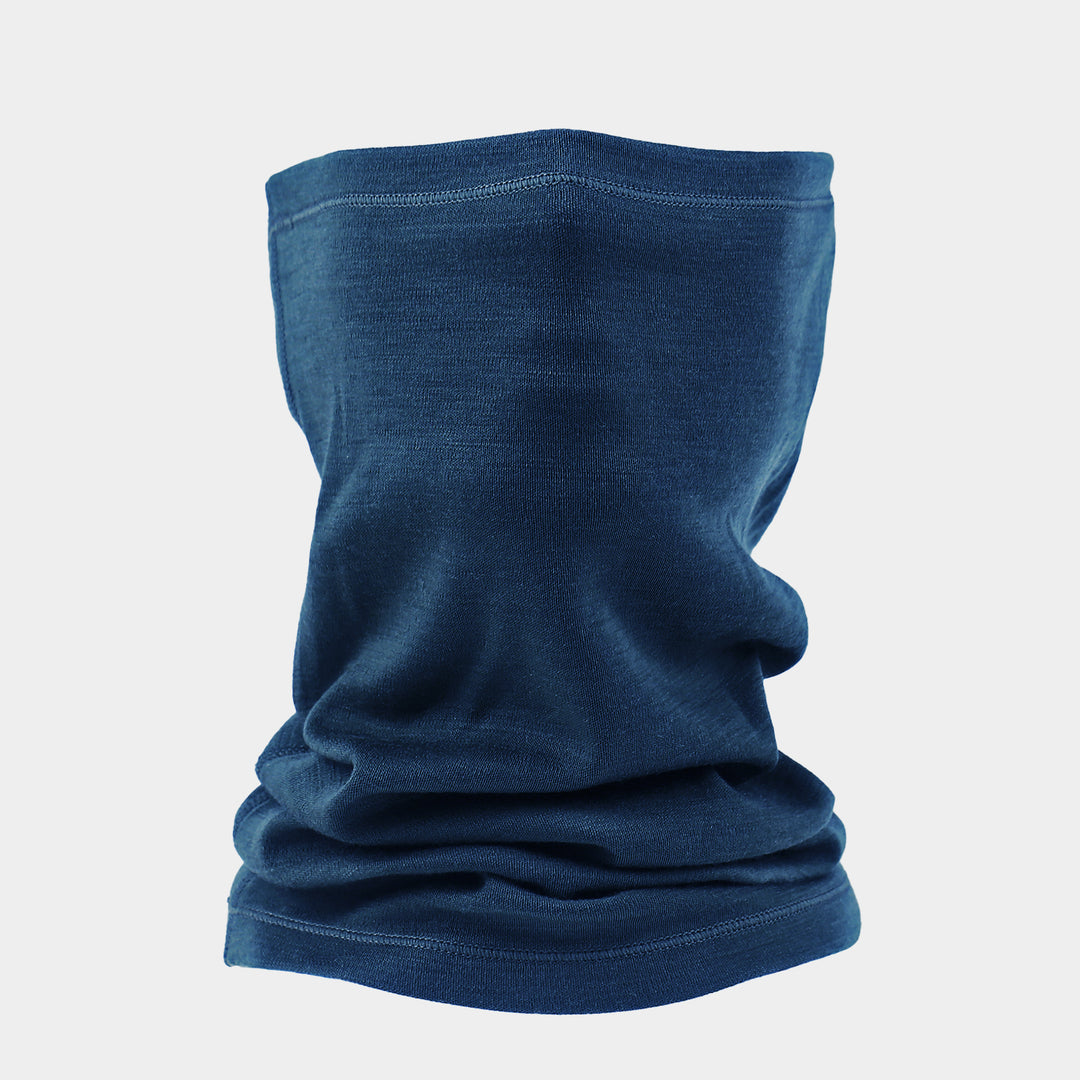 Unisex-Halsgamaschen aus 100 % Merinowolle, Dunkelgrün – MT06