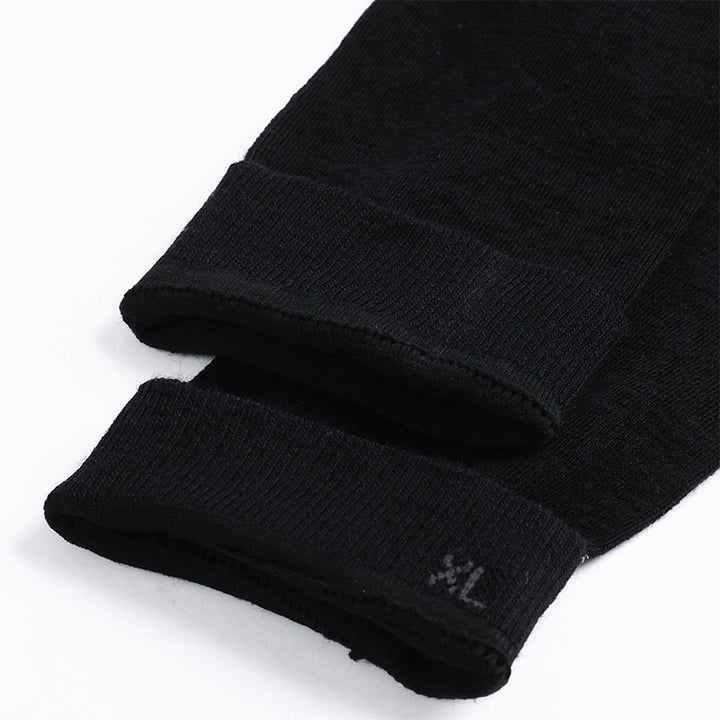 Herrensocken aus Bio-Merinowolle, Schwarz, 4 Paar - MT16 