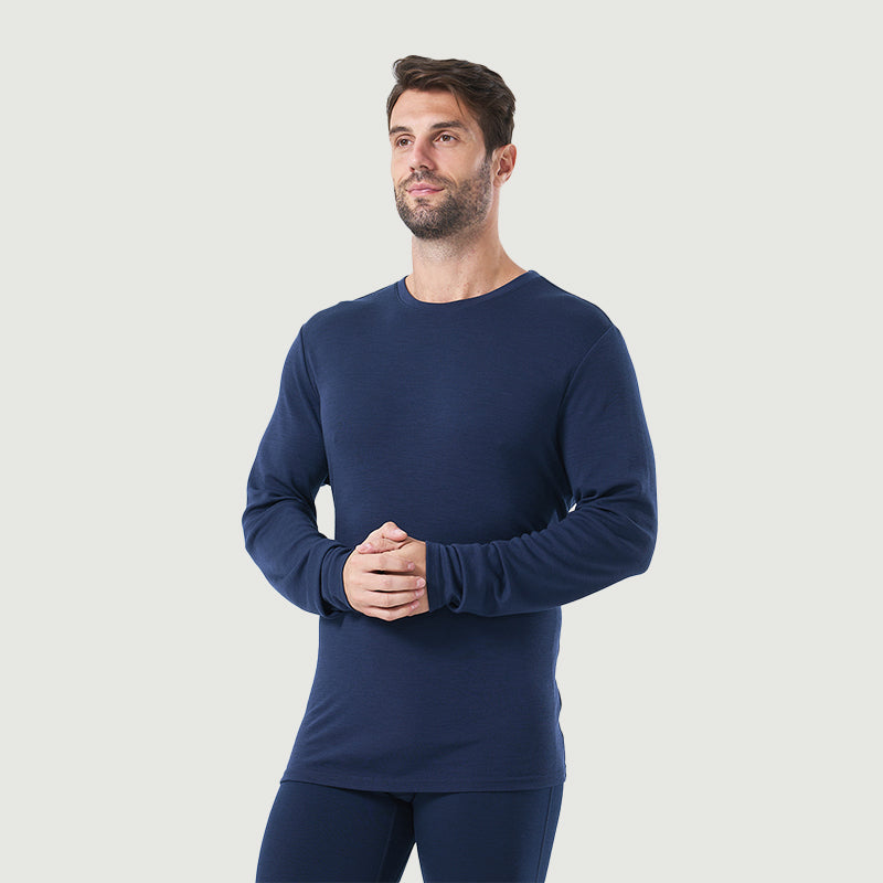Men's Merino 250g Long Sleeve Crew Thermal Top