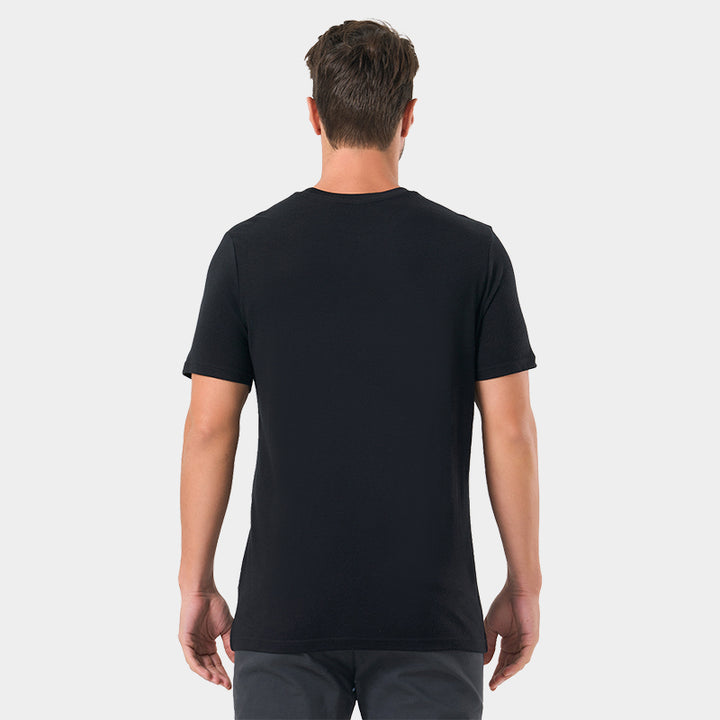 Camiseta Hombre 100% Lana Merino Verde Oscuro - MT01 