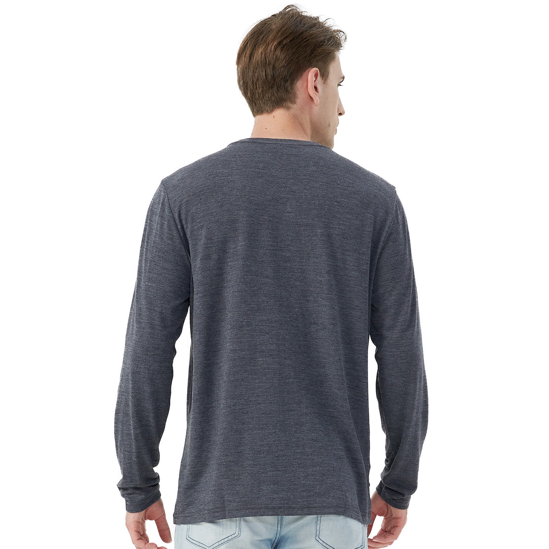 Men's 100% Merino Wool Base Layer Dark Gray - MT03