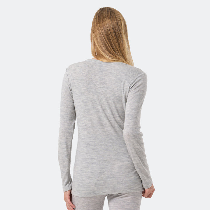 Women's Merino 250g Long Sleeve Crew Thermal Top