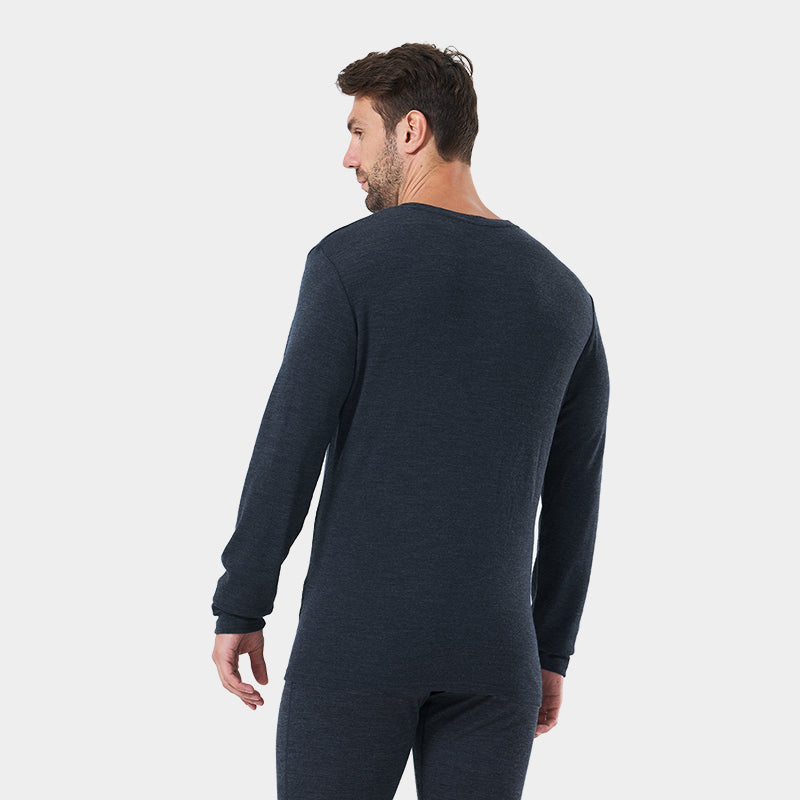Men's Merino 250g Long Sleeve Crew Thermal Top