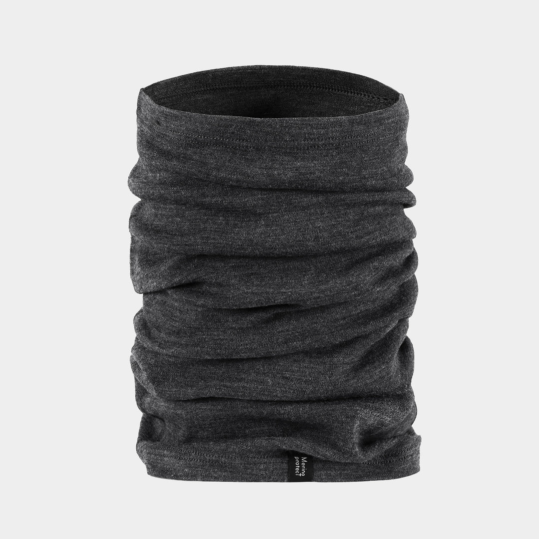 Unisex-Halsgamaschen aus 100 % Merinowolle, Dunkelgrün – MT06