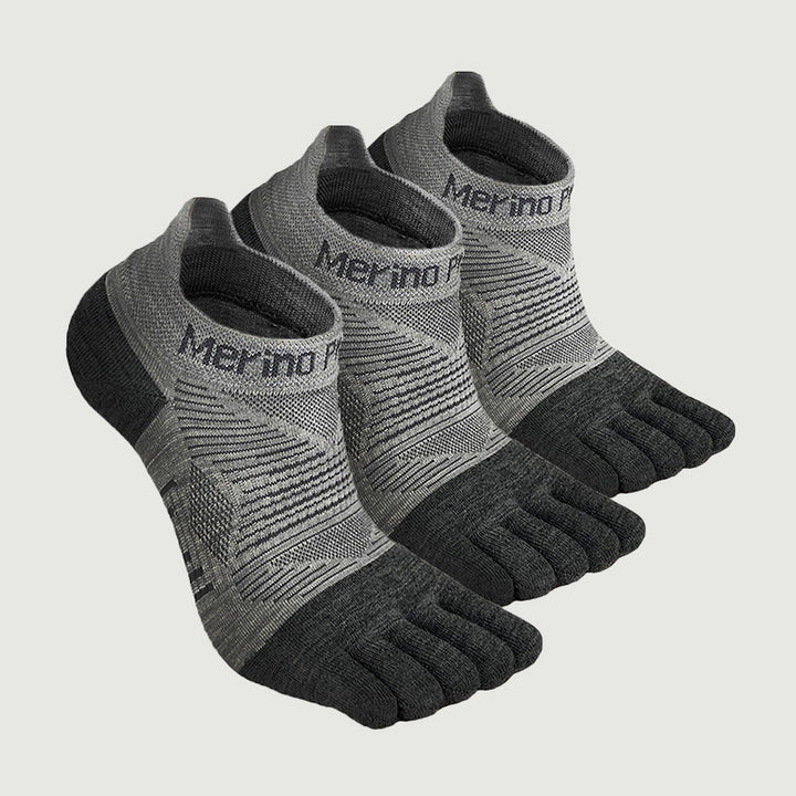 Damen 1 Paar Merinowollsocken Schwarz - MT17 