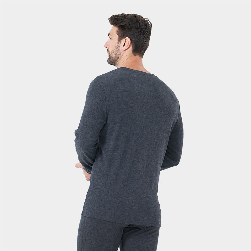 Men's Merino 250g Long Sleeve Crew Thermal Top