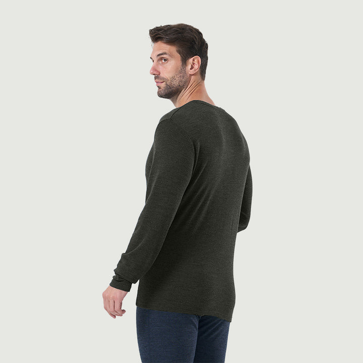 Men's Merino 250g Long Sleeve Crew Thermal Top
