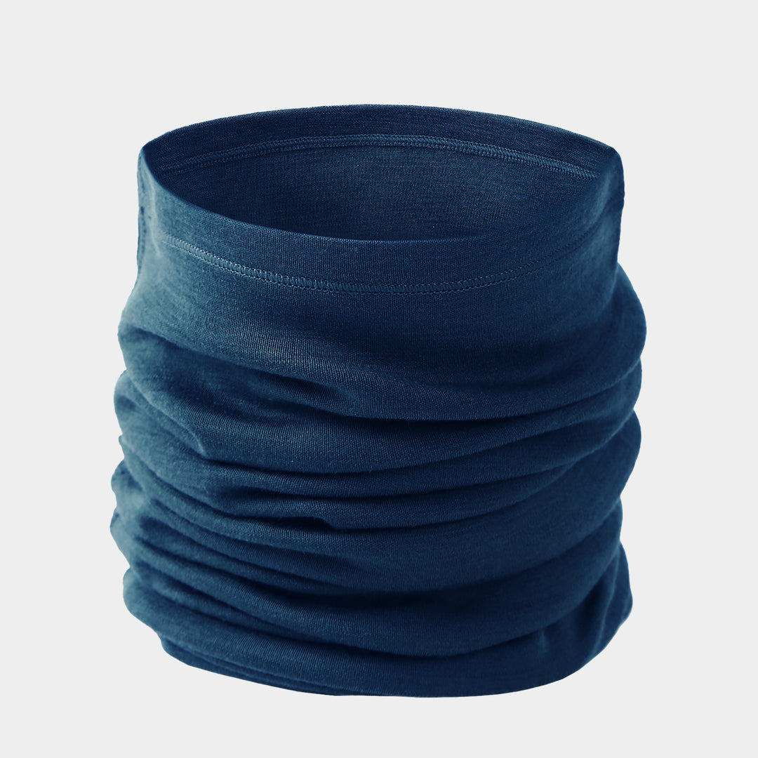 Unisex-Halsgamaschen aus 100 % Merinowolle, Dunkelgrün – MT06