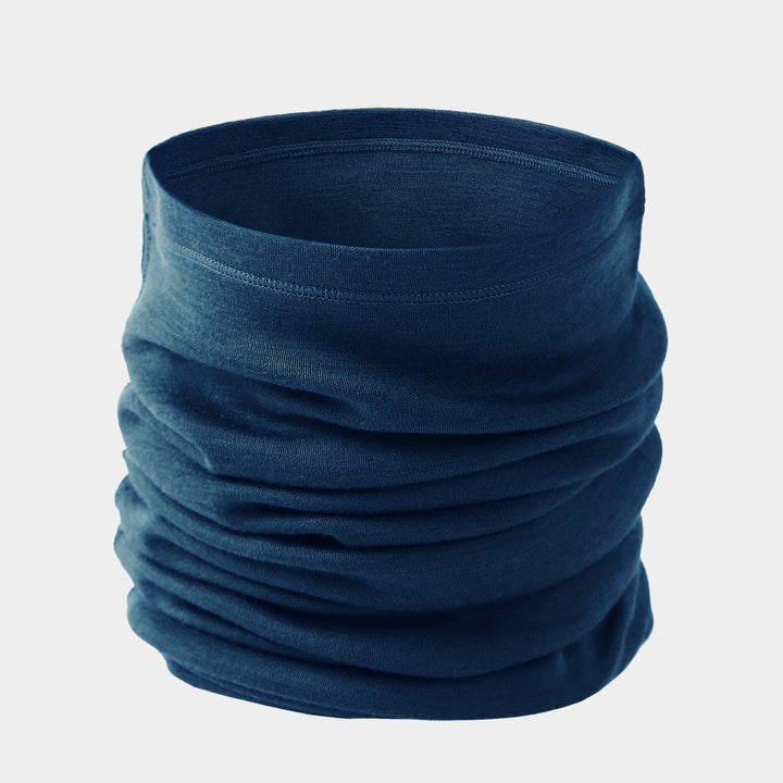 Unisex-Halsgamaschen aus 100 % Merinowolle, Dunkelgrün – MT06
