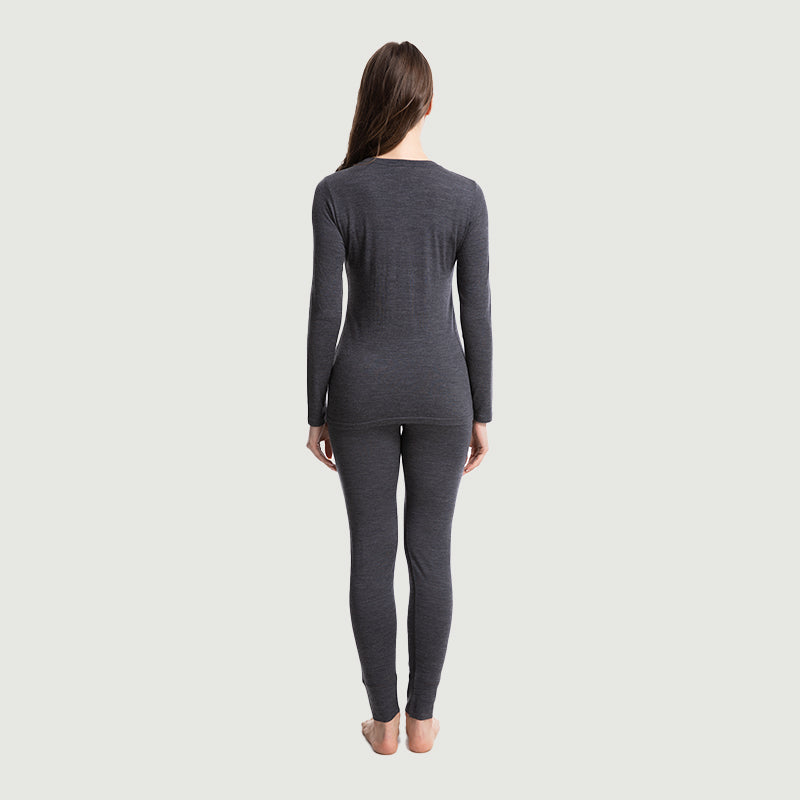 Women's Merino 200g Seamless Base Layer Set (Seamless Leggings)