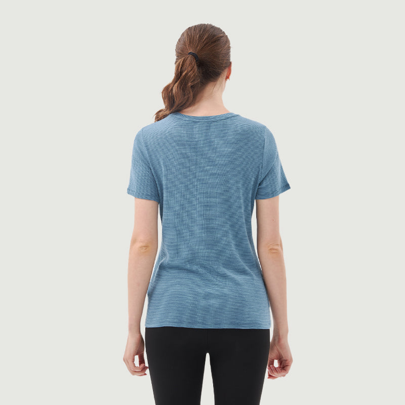 Women's Merino 200g V-Neck T-Shirt - Final Sale