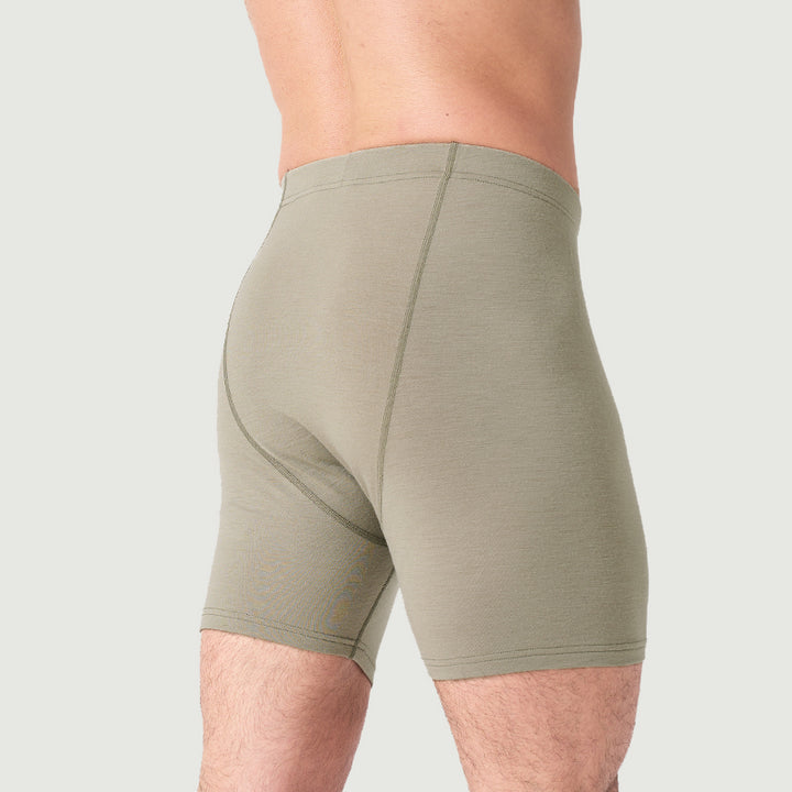 Calzoncillos Boxer Ropa Interior 100% Lana Merino para Hombre Negro - MT15