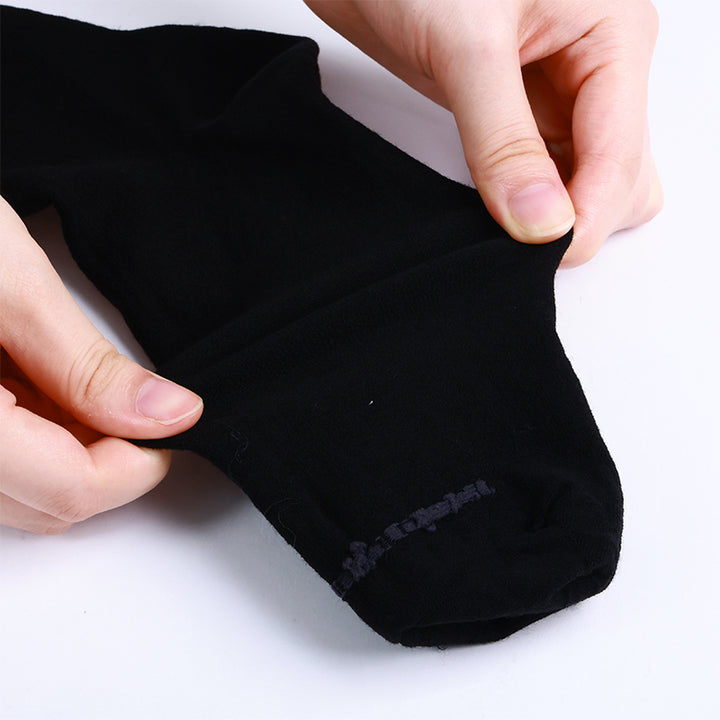 Herrensocken aus Bio-Merinowolle, Schwarz, 4 Paar - MT16 