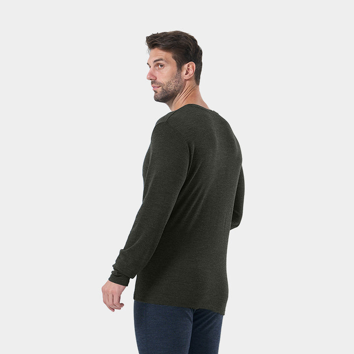 Men's Merino 250g Long Sleeve Crew Thermal Top