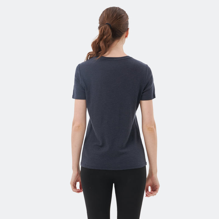 Women's Merino 200g V-Neck Short Sleeve T-Shirt