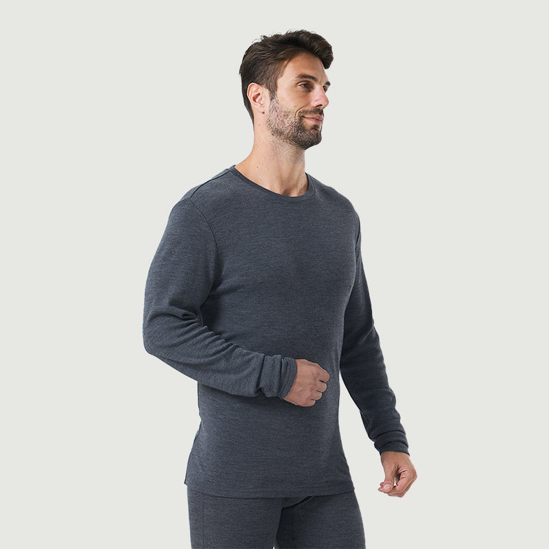 Men's Merino 250g Long Sleeve Crew Thermal Top