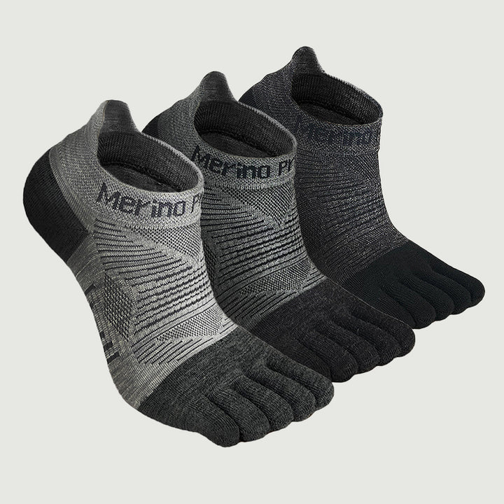 Damen 1 Paar Merinowollsocken Schwarz - MT17 