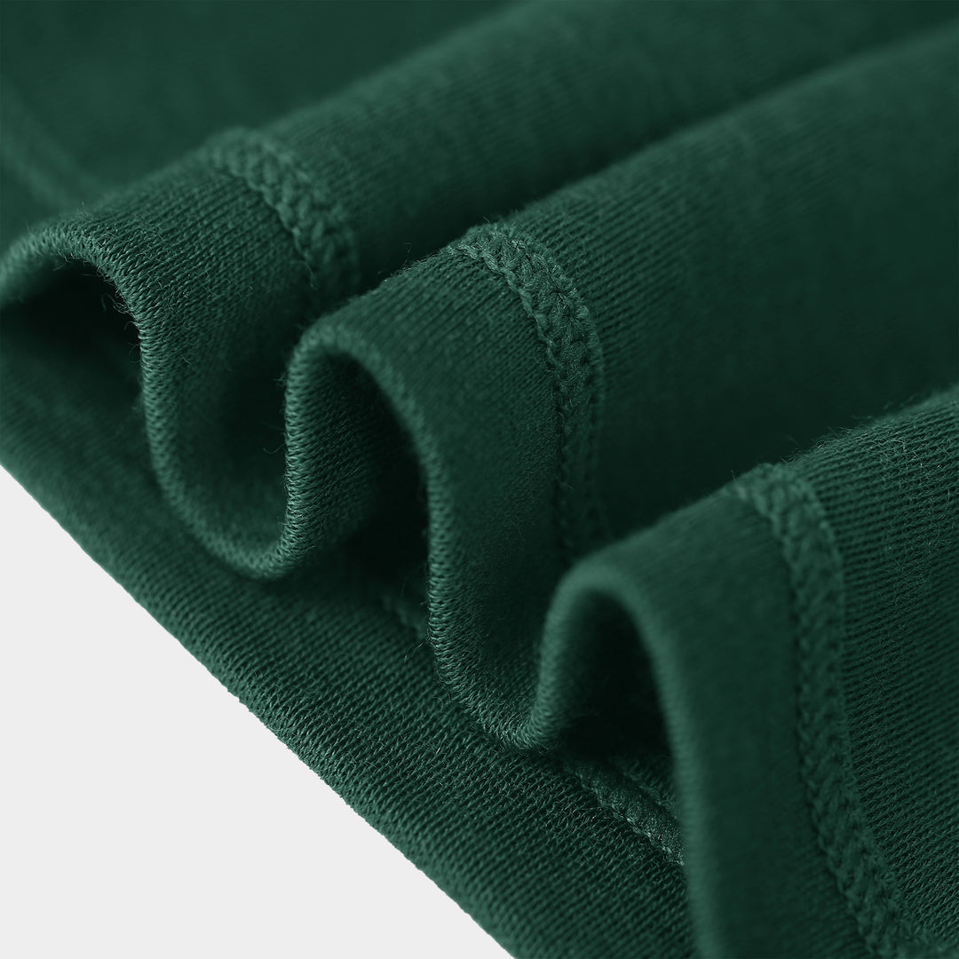 Unisex-Halsgamaschen aus 100 % Merinowolle, Dunkelgrün – MT06