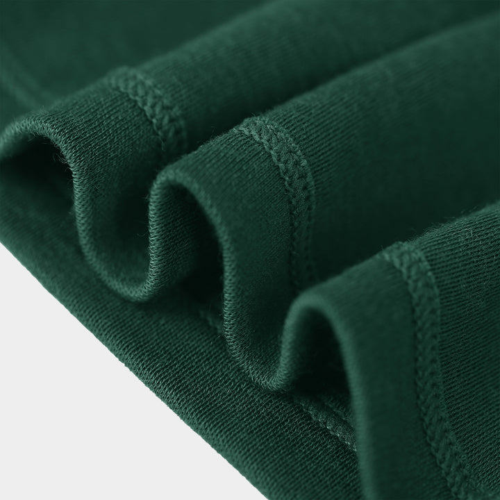 Unisex-Halsgamaschen aus 100 % Merinowolle, Dunkelgrün – MT06