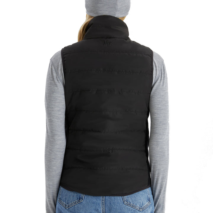 Unisex Merino Wool Vest Black (U.S. Only) - QC