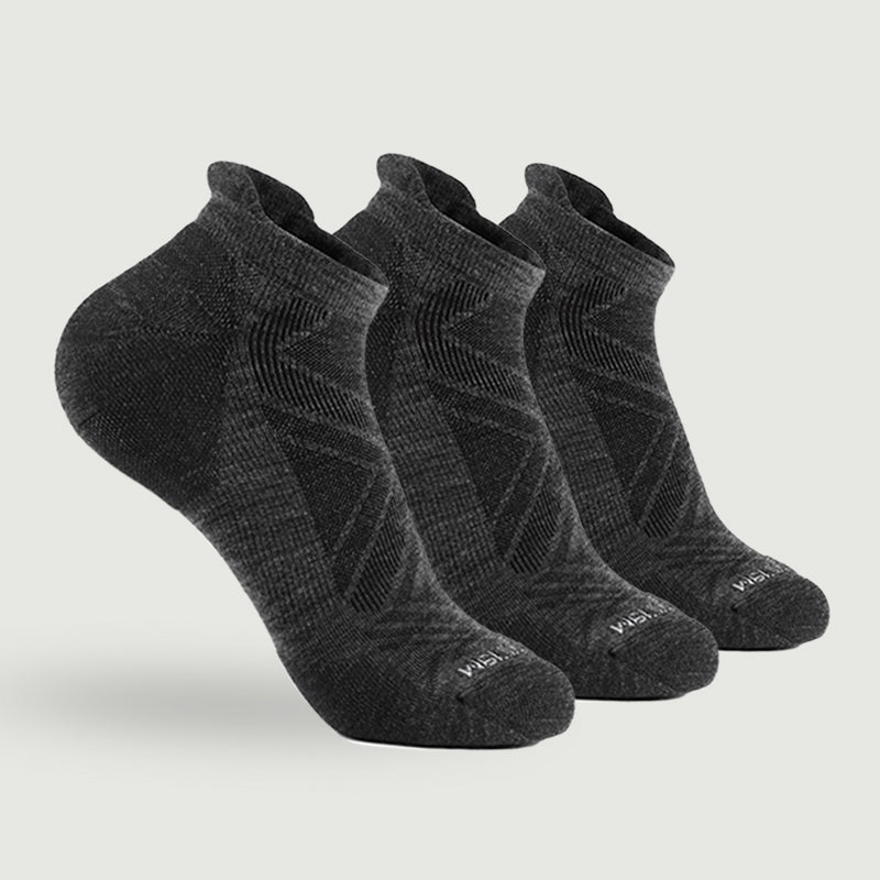 Merino Low cut Running Socks - 3 Pairs